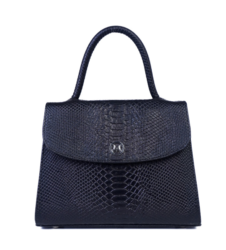 Paris Midi: Black Snake Print