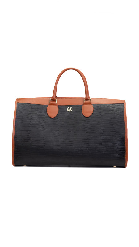 Duffle Bag 2.0 (US): Black and Tan