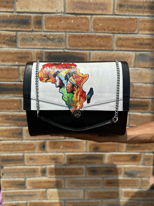 Mumbai Maxi: Black Reptilian Meets Art #2