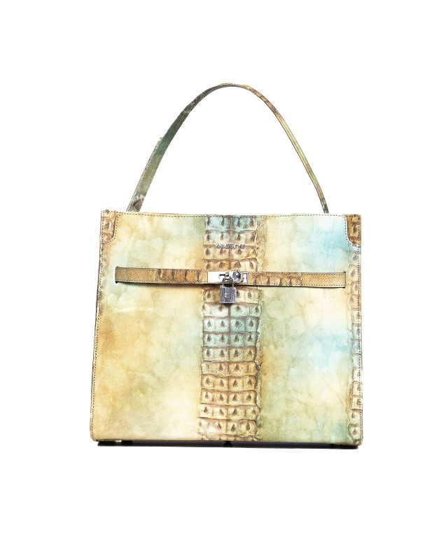 AMAGU Venice Maxi: Blue-Green Tie-Dye