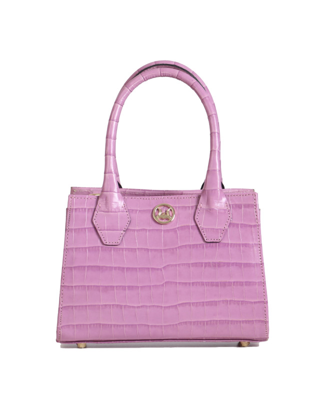 Montreal Mini: Lilac Crocodile Print