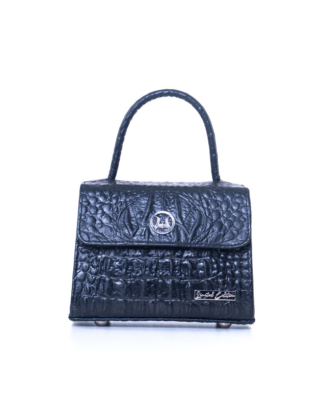 Tokyo Micro(UK): Limited Edition Black Textured Crocodile Print