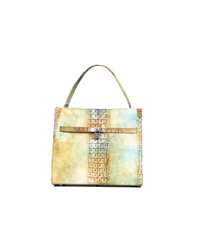 AMAGU Venice Maxi: Blue-Green Tie-Dye