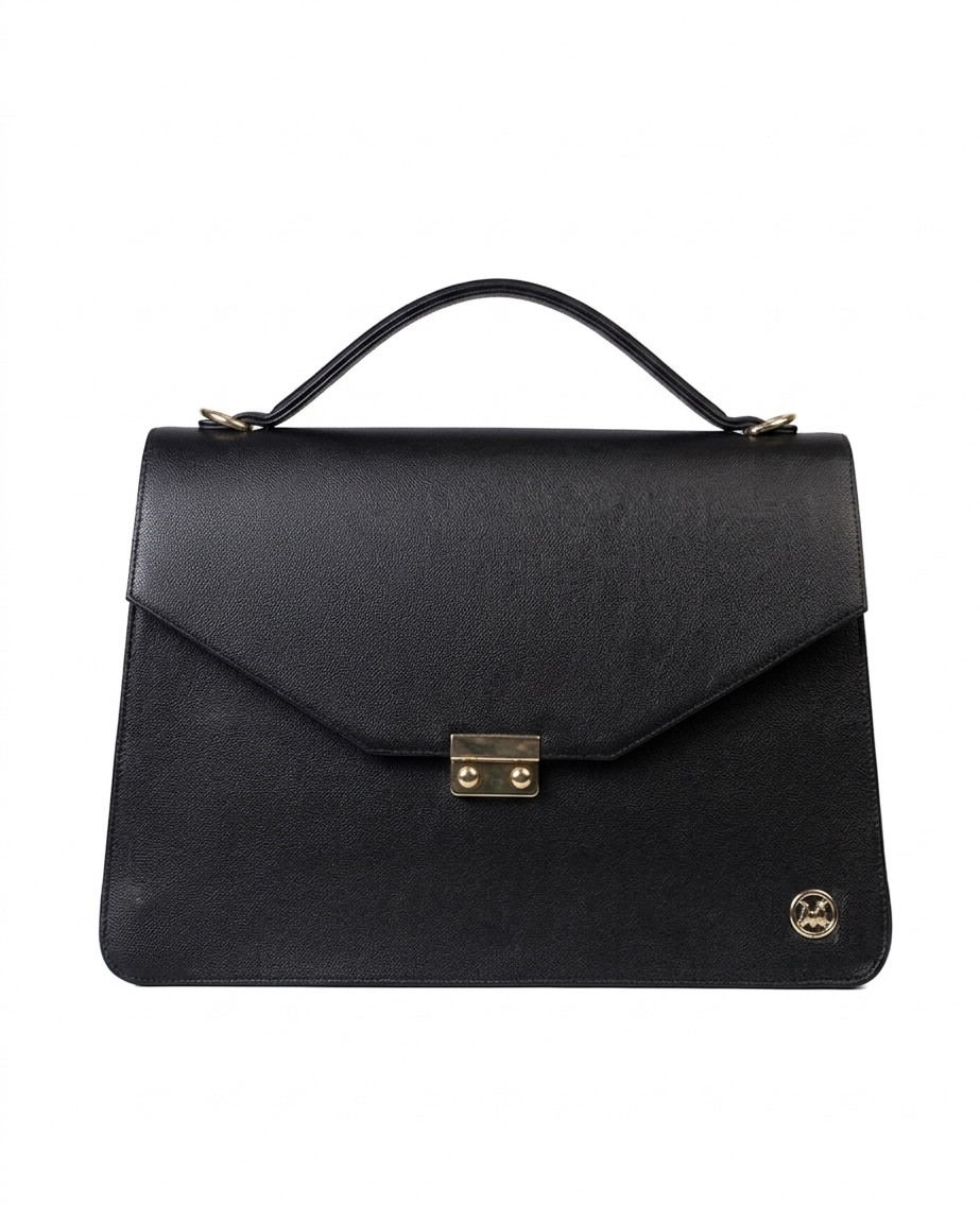 Her Work Case:  Black Pebble Print