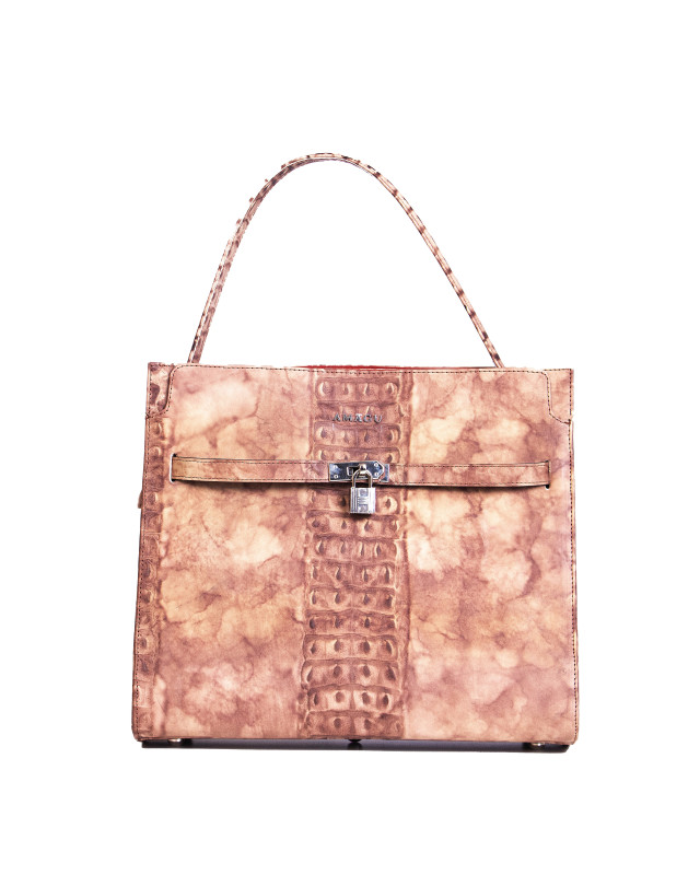 Venice Maxi AMAGU: Brown Tie-Dye