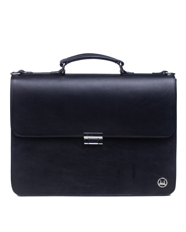 Satchel Work Case: Black