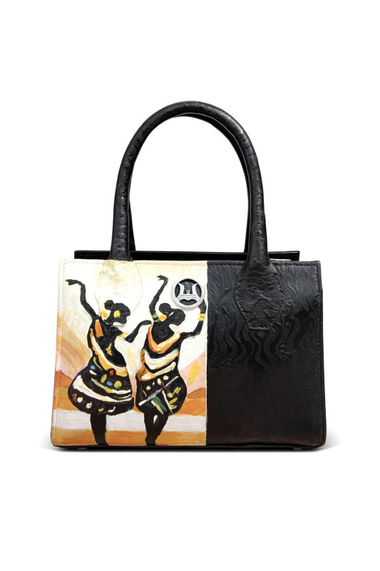 Montreal Mini: Black Wave Print Meets Art