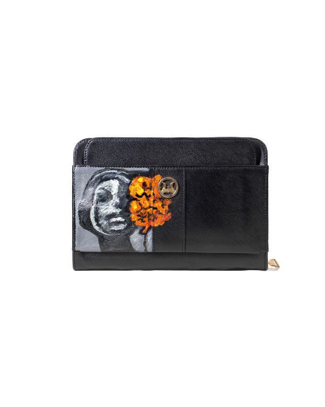 Messenger Bag 2.0: Black Meets Art
