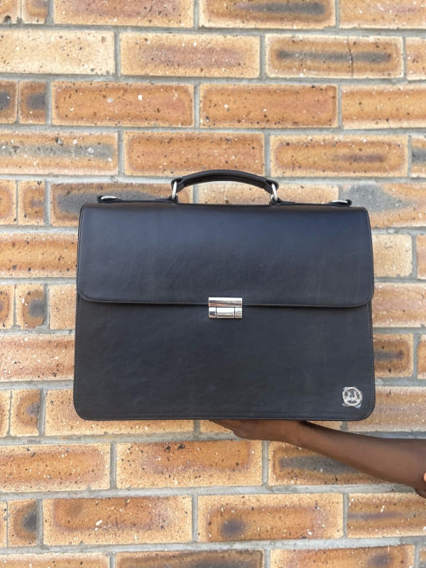 Satchel Work Case: Black