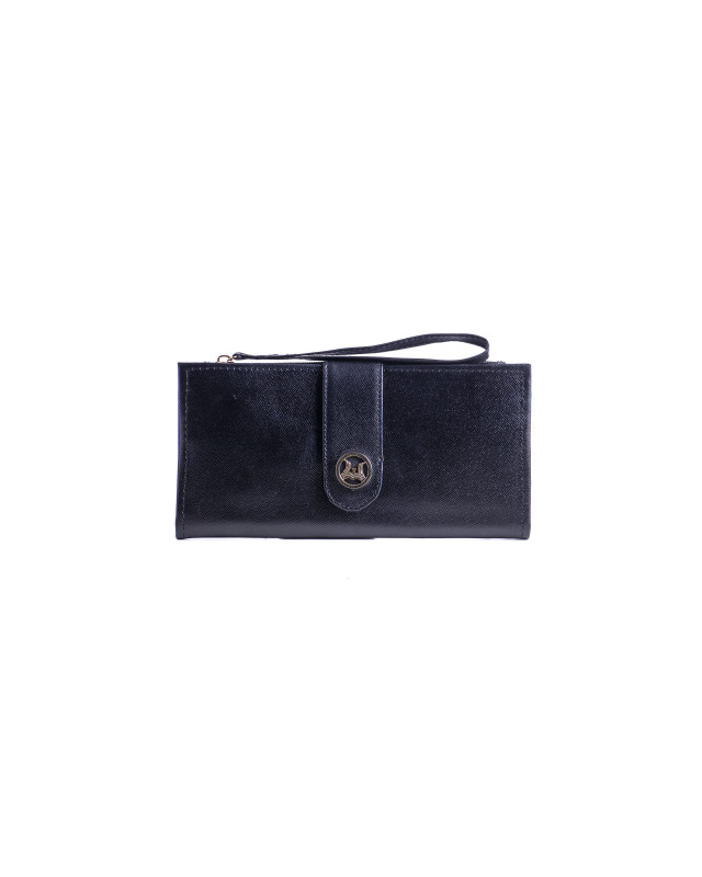 Unisex Wallet: Plain Black