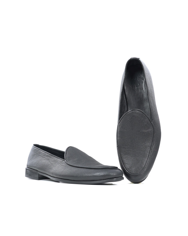 Belgian Loafers: Black