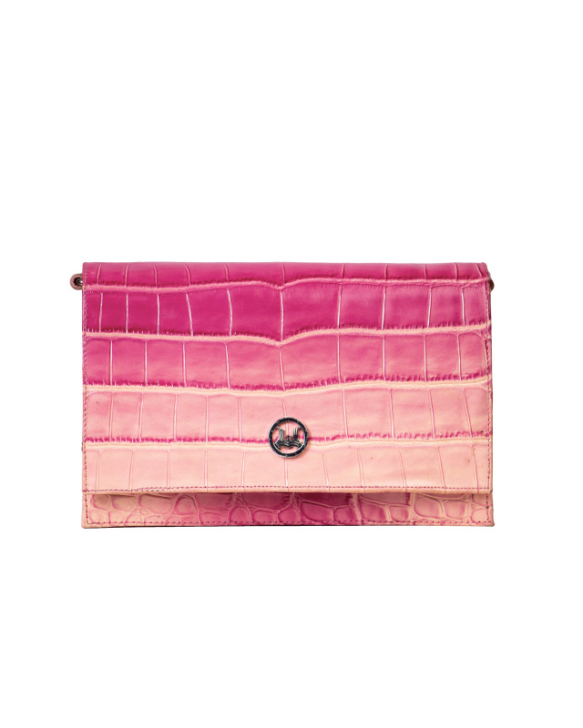 Dakar: Limited Edition Pink Ombré Crocodile Print
