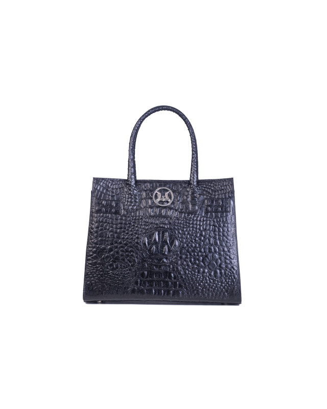 Montreal Maxi: Black Wave Print