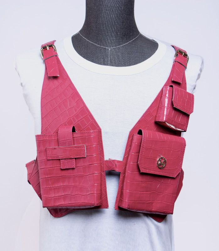 Utility Vest: Limited Edition Red Print