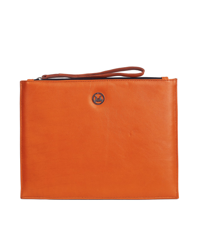 Man Purse MIDI: Orange
